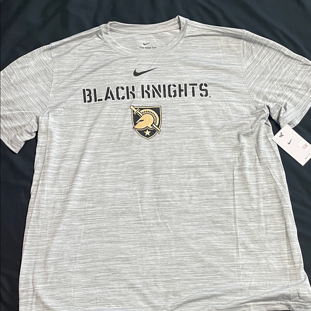 Nike Men's Heather Gray Black Knights Tee